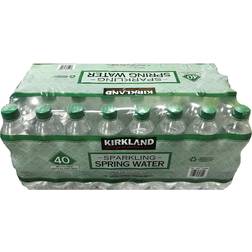 Kirkland Signature Sparkling Spring Water 500ml 40 Bottles 50cl