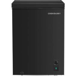 Cookology CCFZ142BK Freestanding Chest Freezer 142 Litre Capacity Black