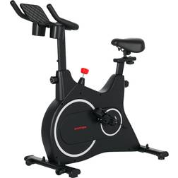 Sportnow Motionscykel Justerbart Motstånd Svart