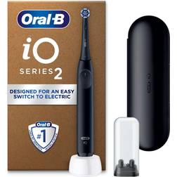 Oral-B iO2 Plus Night Black Electric Toothbrush with Travel Case
