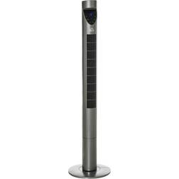 Homcom Grey Tower Fan 46 Inch 30 x 30 x 120 cm