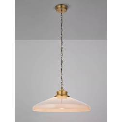 John Lewis Tula Large Glass Ceiling Light Pendant Lamp