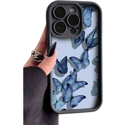 Shein Brighten Up Your IPhone With A Butterflies Pattern Simple Thickened AntiFall Phone Case Compatible With Apple IPhone pro Plus PromaxplusplusXXs MaxXrp