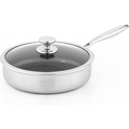 Conzept Hybrid Sauterpande Stål med Specialbelægning med låg 28cm