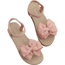 Shein Womens Pink Summer Fashion Butterfly Flower Flat Sandals Comfortable And Lightweight Suitable For Dates Parties And Beach Wear