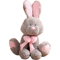 Living and Home 90cm High Big Giant Stuffed Bunny Toy Cute Dolls Grey One Size