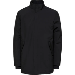 Selected Men's Slhpeel Coat B Noos Jacket - Black