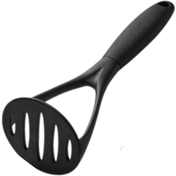 Dunelm Spectrum Silicone Black Potato Masher 27cm