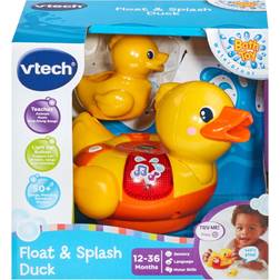 Vtech Float & Splash Duck, Bath Toy for 1 Year Olds, Sensory Bathtub Toy with Lights & Music, Bath Time Gift for Babies & Toddlers 1, 2, 3 years