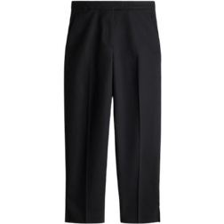 H&M Tailored Cigarette Trousers - Black
