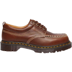 Dr. Martens Lowell Leather Moc Toe Shoes - Butterscotch