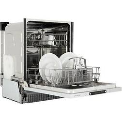 Cookology Integrated Full Size Dishwasher 60 cm CBID601 White