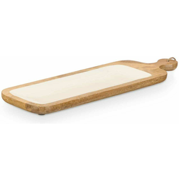 Gift Decor Snack Bakke MALI-798 W Hvid 50,7 x 3 x 14 cm Serveringsbakke