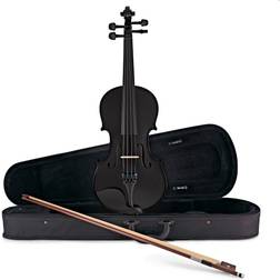 Gear4music Student Full Size Violin Black