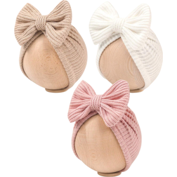 Shein Warm Baby Hat - Striped Knitted