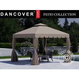 Dancover Gazebo Osiris 3x3 m Dark Beige