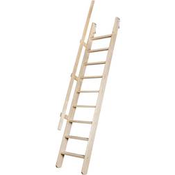 Loft Hemsetrappe OMP Ubehandlet Gran Inkl Glidebeslag 300 Cm