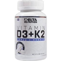 Delta Nutrition Vitamin D3 + K2 90 st