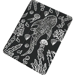 Shein Cute Whale Squid Pattern Silicone Shockproof Tablet Case