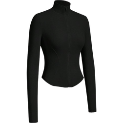 Shein Black Knitted AntiUV Jacket For Women