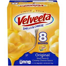 Velveeta Shells and Cheese Original Mac Cheese Meal 95.9oz 8pcs