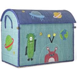 Rice Raffia Opbevaringshus Monsters Stor