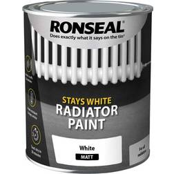 Ronseal One Coat Radiator Paint White 0.75L