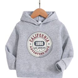 Shein Boys Letter Graphic Hoodie