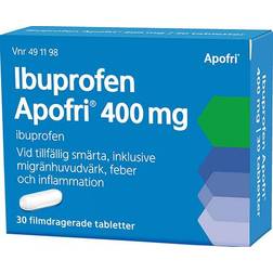 Ibuprofen filmdragerad 400 30 st Tablett