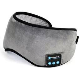 Bluetooth Pandebånd Søvnmaske Grå