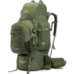 TriPole Colonel Pro Metal Frame Rucksack 90 Liter Army Green