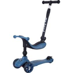My Hood Kick n Ride Scooter Blue