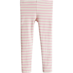 H&M Ribbed Jersey Leggings - Pink