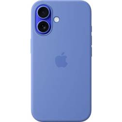Apple iPhone 16 Silicone Case MagSafe Blåviolet