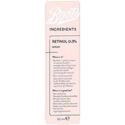 Boots Ingredients Retinol Serum 0.3% 30ml