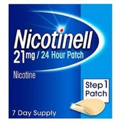 Quit Smoking Aid Step 1 24 Hour Patch 21 mg Pack of 7