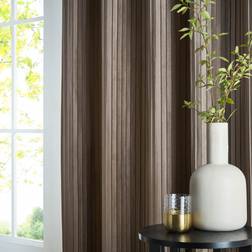 Paoletti Corinthian Eyelet Curtains 66cm Width x 229cm Drop