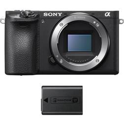 Sony A6500 Corpo Nero Batteria NP-FW50