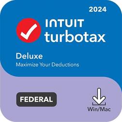 Intuit TurboTax Deluxe 2024 1 User Download