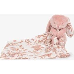 Tartine et Chocolat Girls Pink Augustin The Rabbit Baby Comforter 25 cm