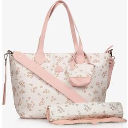 Mayoral Newborn Girls Pink Floral Print Baby Changing Bag 45 cm