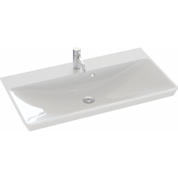 Dansani Vask Marbelique 86 x 47 cm Marmor Hvid