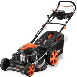 Fuxtec Thermique Autotractée Électrique FX-RM5396esPRO 6CV 70L Tondeuse à Essence
