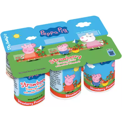 Peppa Pig Strawberry Fromage Frais 6 x 45g 45g 6pack