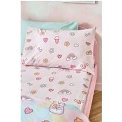 Catherine Lansfield Forever Together Fitted Sheet Pink Junior