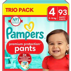 Pampers Premium Protection Bleer Str 4 9 15 kg 93-pak