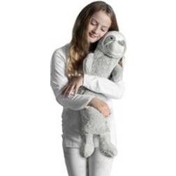 Livivo Fluffy 2L Hot Water Bottle with Faux Fur Cover
