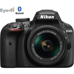 Nikon D3400 24.2 MP DSLR Camera with 18-55mm VR DX AF-P Zoom Lens