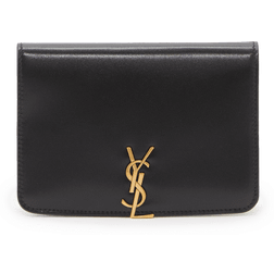 Saint Laurent Women's Voltaire Passport Case - Black