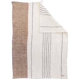 Ernst Halvlinne 47x70 cm Multirand Vit Kökshandduk Vit (70x)